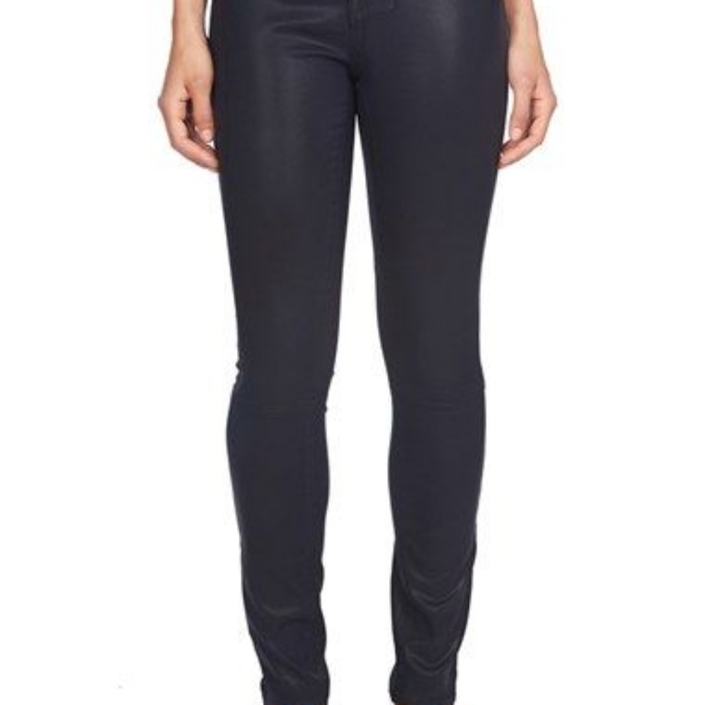 1.STATE
Lacquered Twill Leggings